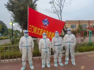 市文旅集團(tuán)一線戰(zhàn)“疫”之：北方游船員工化身“大白”，守護(hù)隔離點(diǎn)群眾安全