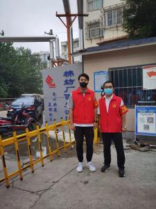 市文旅集團(tuán)一線戰(zhàn)“疫”之：“帥飛了”組合秒變“救火勇士”，“暖心”大白全心全意為居民服務(wù)